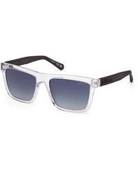 Guess - Gu00166 26W Sunglasses Injected Squared Normal - Lyst