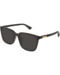 Bottega Veneta - Bv1516Sk 003 Occhiali Da Sole Acetato Squadrata - Lyst
