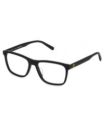 Fila - Vfid05 703 Optical Frames Acetate Squared - Lyst