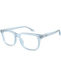 Emporio Armani - Ea3250U 6204 Optical Frames Acetate Squared Normal - Lyst