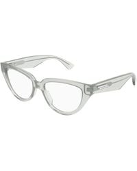 Bottega Veneta - Bv1503O 004 Optical Frames Acetate Transparent Cat Eye - Lyst