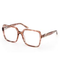 Guess - Gu50228 059 Optical Frames Acetate Squared Normal - Lyst