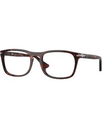 Persol - Po3344V 24 Optical Frames Acetate Transparent Pillow Normal - Lyst