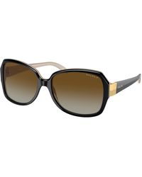 Ralph Lauren - Ra5138 6123T3 Sunglasses Acetate Squared Polarized Shaded - Lyst