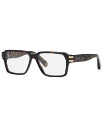 Philipp Plein - Vpp223 Plein Icon 722 Optical Frames Acetate Geometric - Lyst