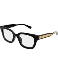 Gucci - Gg2066O 001 Optical Frames Acetate Transparent Cat Eye - Lyst