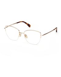 Max Mara - Mm5234 032 Optical Frames Metal Geometric Normal - Lyst