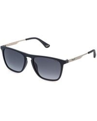 Police - Splq80 Origins Lite 34 9Agm Sunglasses Injected Squared Normal Shaded - Lyst