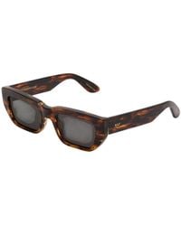 Retrosuperfuture - Ogu Ra Striata Sunglasses Acetate Squared Normal - Lyst