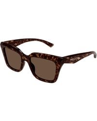 McQueen - Am0473S 002 Sunglasses Acetate Squared - Lyst