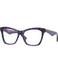Burberry - Be2416 4113 Optical Frames Acetate Cat Eye Normal - Lyst