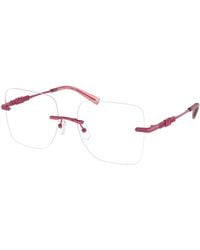 Michael Kors - Mk3078 Giverny 1901 Optical Frames Metal Transparent Squared Normal - Lyst