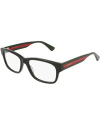 Gucci - Gg0343O 007 Optical Frames Acetate Squared - Lyst