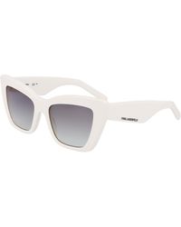 KARL LAGERFELD - Kl6158S 105 Sunglasses Acetate Cat Eye Normal Normal - Lyst