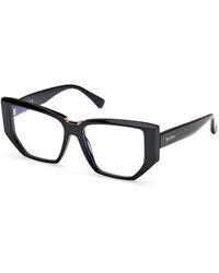 Max Mara - Mm5179-B 001 Optical Frames Acetate Geometric Normal - Lyst