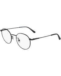 Calvin Klein - 001 Optical Frames Metal Round Normal Photochromatic - Lyst