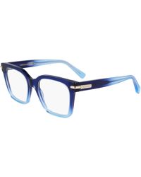 Ferragamo - Sf3009 415 Optical Frames Acetate Squared Normal - Lyst