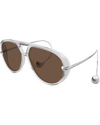Bottega Veneta - Bv1273S 009 Sunglasses Acetate Geometric - Lyst