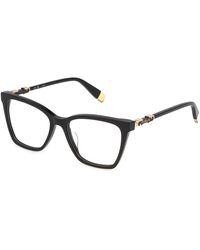 Furla - Vfu833 700 Optical Frames Acetate Squared - Lyst