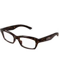 Balenciaga - Bb0427O 002 Optical Frames Acetate Transparent Squared - Lyst