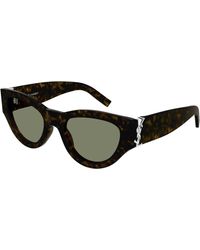 Saint Laurent - Sl M94/F 005 Sunglasses Acetate Cat Eye - Lyst