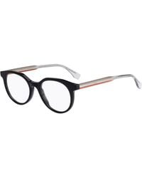 Fendi - Ff M0078 807 Optical Frames Outlet Acetate Round - Lyst