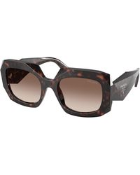 Prada - Pr B23S 17N10S Sunglasses Acetate Squared Normal Shaded - Lyst