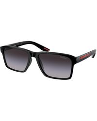 Prada Linea Rossa - Ps 05Ys 1Ab09U Sunglasses Injected Squared Normal Shaded - Lyst