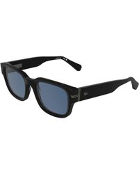 Lacoste - L6093S 001 Sunglasses Acetate Squared Normal - Lyst