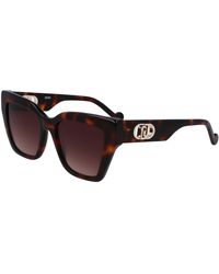 Liu Jo - Lj777S 240 Sunglasses Acetate Squared Normal Shaded - Lyst