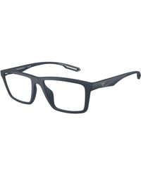 Emporio Armani - Ea4189V 5088 Optical Frames Injected Transparent Squared Normal - Lyst