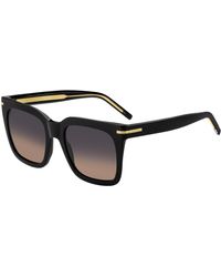 BOSS - Boss 1656/S 807/Pr Sunglasses Acetate Squared Shaded - Lyst