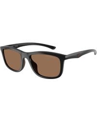 Emporio Armani - Ea4277U 501773 Sunglasses Injected Squared Normal - Lyst