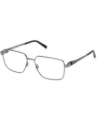 Timberland - Tb50068 008 Optical Frames Metal Squared Normal - Lyst