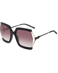 Carolina Herrera - Her 0216/G/S Hk8/3X Sunglasses Metal Squared Shaded - Lyst