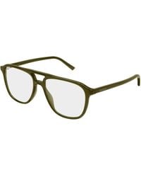 Gucci - Gg2237O 004 Optical Frames Acetate Transparent Pilot - Lyst