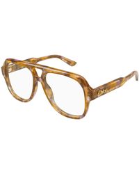 Chloé - Ch0339O 004 Optical Frames Acetate Transparent Pilot - Lyst