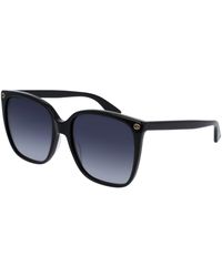 Gucci - Gg0022S 001 Sunglasses Acetate Cat Eye Normal - Lyst