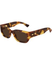 Bottega Veneta - Bv1401Sa 002 Sunglasses Acetate Squared - Lyst