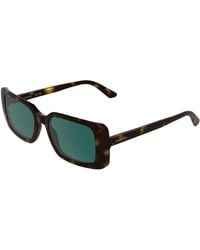 Calvin Klein - Ck26508S 240 Sunglasses Bio-Injected Petrolium Squared Normal - Lyst