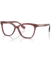 Burberry - Be2364 4022 Optical Frames Plastic Cat Eye - Lyst