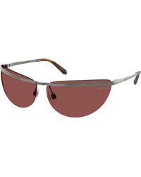 Ralph Lauren - Rl7097 947175 Sunglasses Metal Geometric Normal - Lyst