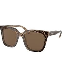 Michael Kors - Mk2163 San Marino 391773 Sunglasses Acetate Squared Normal - Lyst