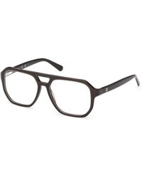 Guess - Gu50327 001 Optical Frames Acetate Squared Normal - Lyst