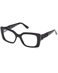 Guess - Gu50322 001 Optical Frames Acetate Squared Normal - Lyst