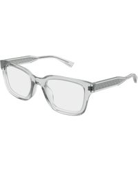 Gucci - Gg2071Ol 005 Optical Frames Acetate Transparent Squared - Lyst