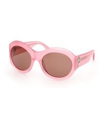 PUCCI - Ep0260 72E Sunglasses Acetate Round Normal - Lyst