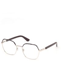 Guess - Gu50443 50 Optical Frames Metal Geometric Normal - Lyst
