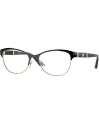 Versace - Ve1233Q 1366 Optical Frames Metal Geometric Normal - Lyst