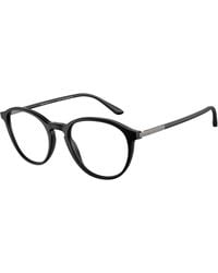 Giorgio Armani - Ar7237 5042 Optical Frames Acetate Transparent Pantos Normal - Lyst